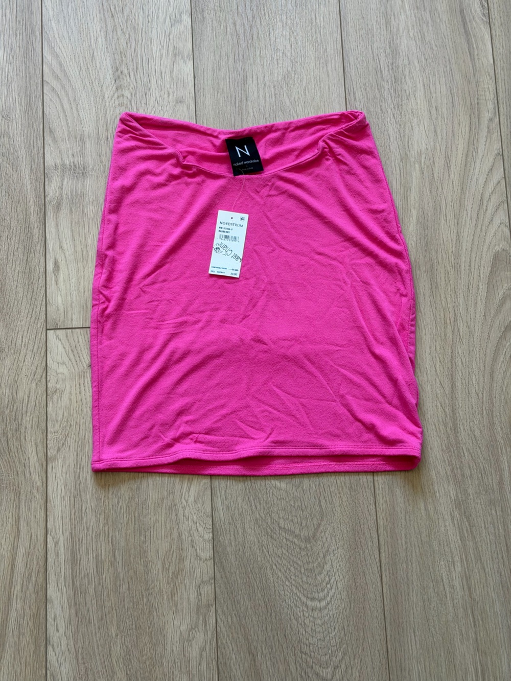 naked wardrobe Hot Pink skirt